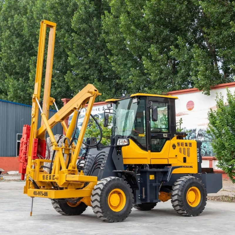Heavy Equipment Construction - 태양광 발전소 건설 현장용 중장비 유압식