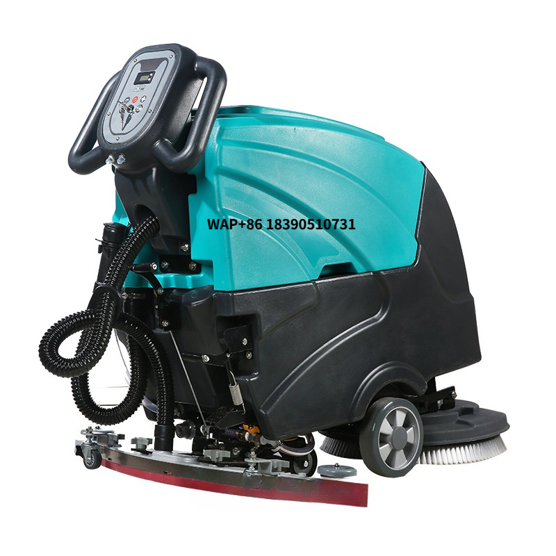 Industrial Floor Scrubber - 산업용 바닥 청소기 자동 전기 청소
