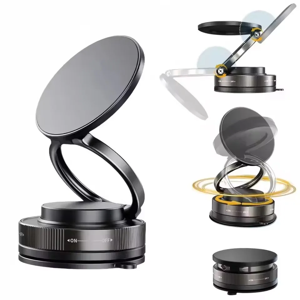 Vacuum Suction Cup Lifter - 2026 신형 차량용 진공 자석식 휴대폰