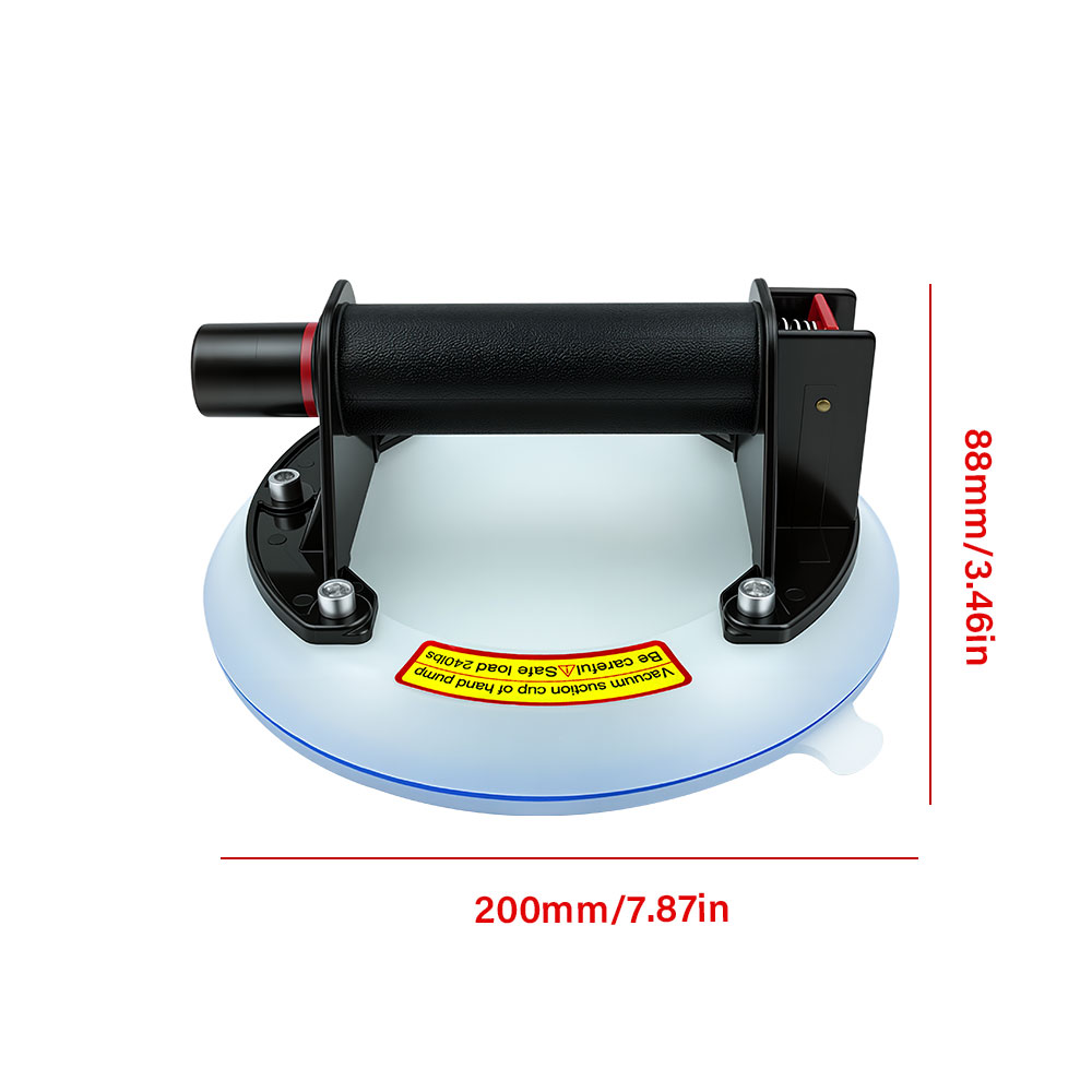 Vacuum Suction Cup Lifter - 8인치 진공 흡착컵 강력 흡착 핸드