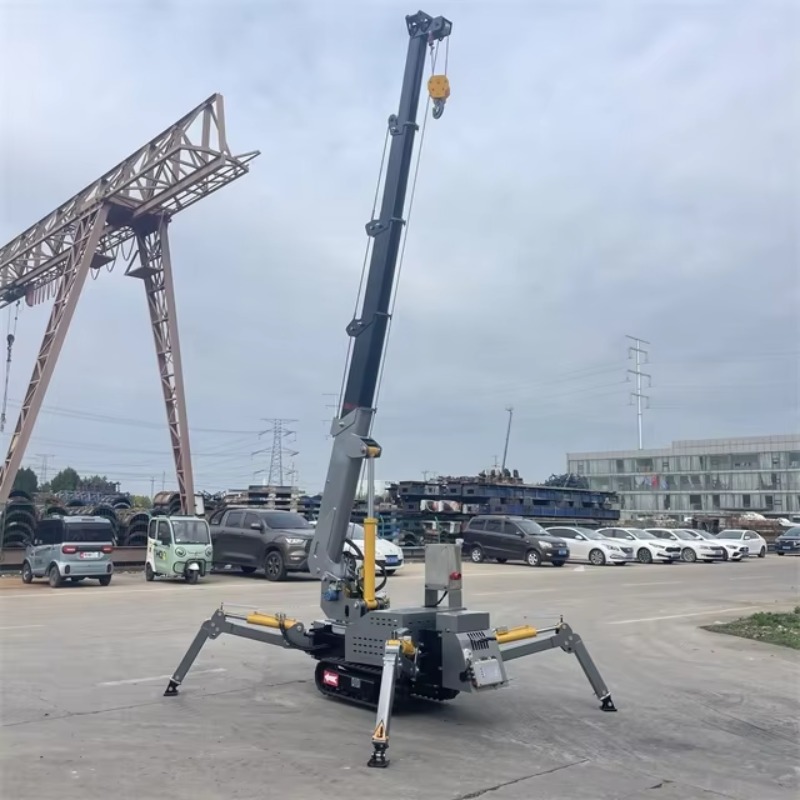 Heavy Equipment Electrical - 콤팩트 미니 스파이더 크레인 유압식 전동