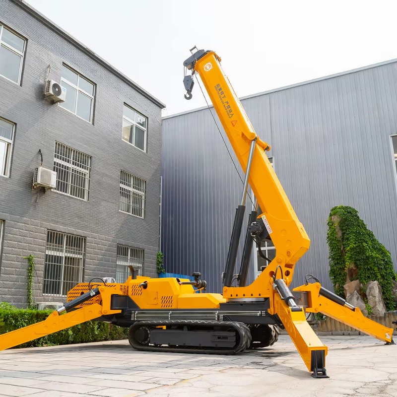 미니 스파이더 크레인 소형 전동 유압식 원격 제어 중량 - Heavy Equipment Electrical 리뷰 및 가격