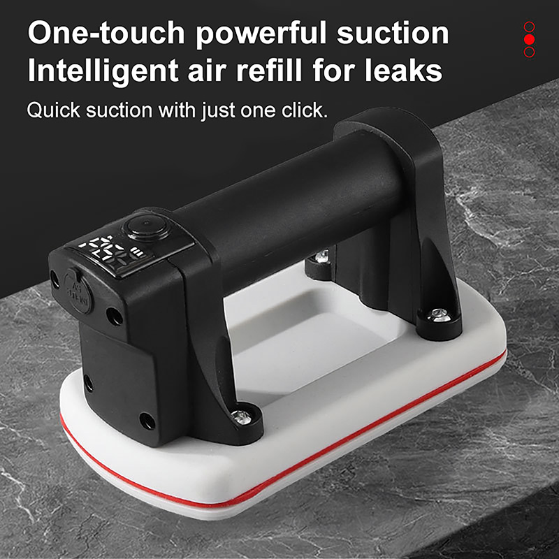 지능형 전기 흡착컵 이중 고무베이스 LED 디지털 디스 - Vacuum Suction Cup Lifter 리뷰 및 가격