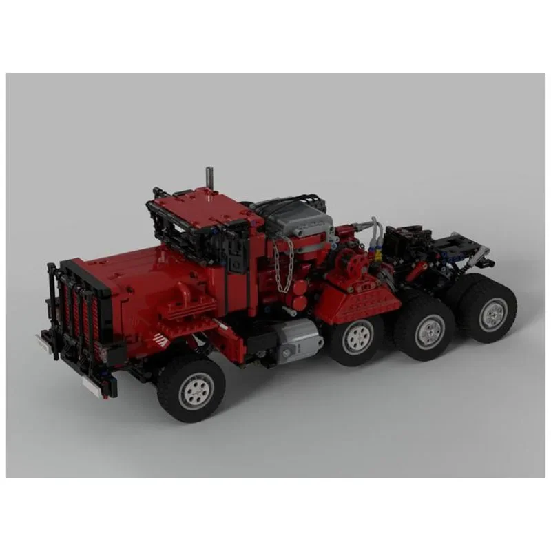 MOC-41221M911레드 에디션 중장비 운송 트럭  - Heavy Equipment Certificate 리뷰 및 가격