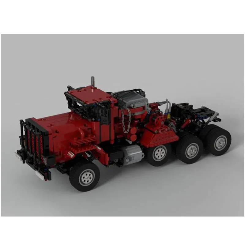 MOC-41221M911레드 에디션 중장비 운송 트럭  - Heavy Equipment Certificate 리뷰 및 가격