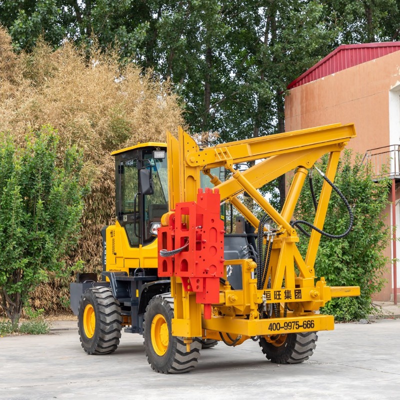 태양광 발전소 건설 현장용 중장비 유압식 스크류 파일  - Heavy Equipment Construction 리뷰 및 가격