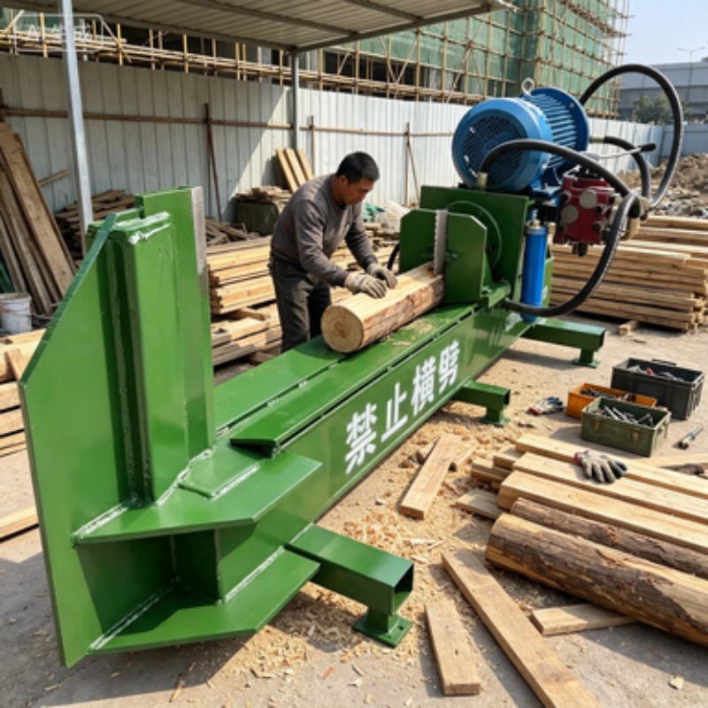 30톤 유압식 장작 분할기 전기식 통나무 분할기 중장비 - Heavy Equipment Electrical 리뷰 및 가격