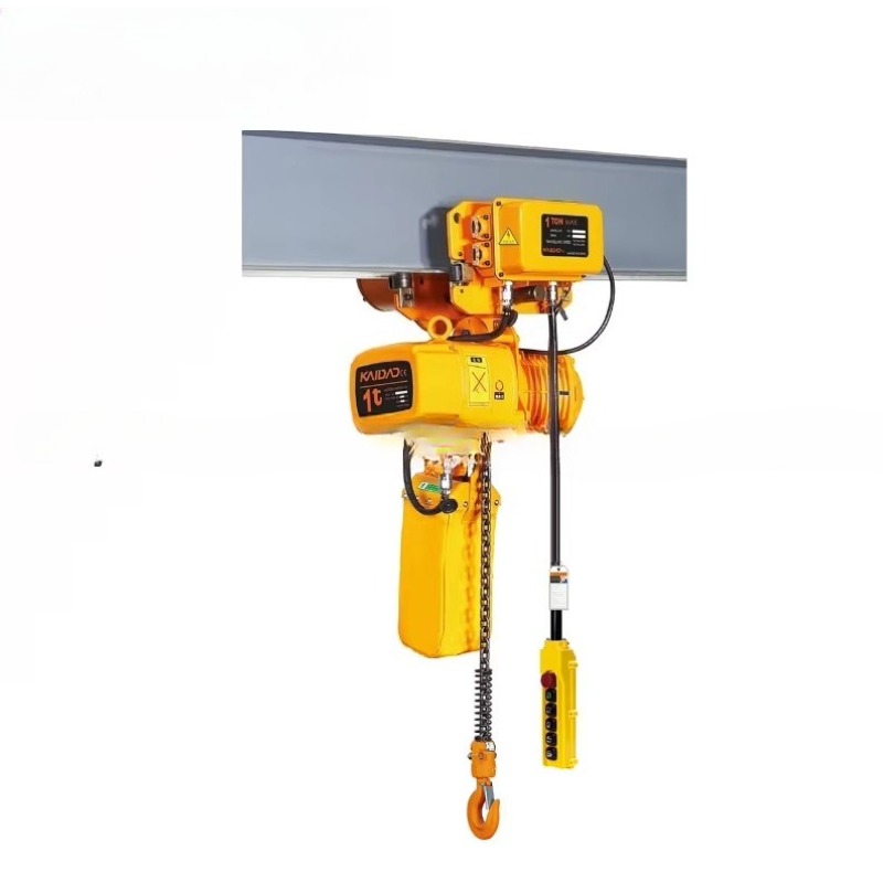 듀얼 속도 전기 체인 호이스트 1톤 트롤리 포함 고효율 - Heavy Equipment Electrical 리뷰 및 가격