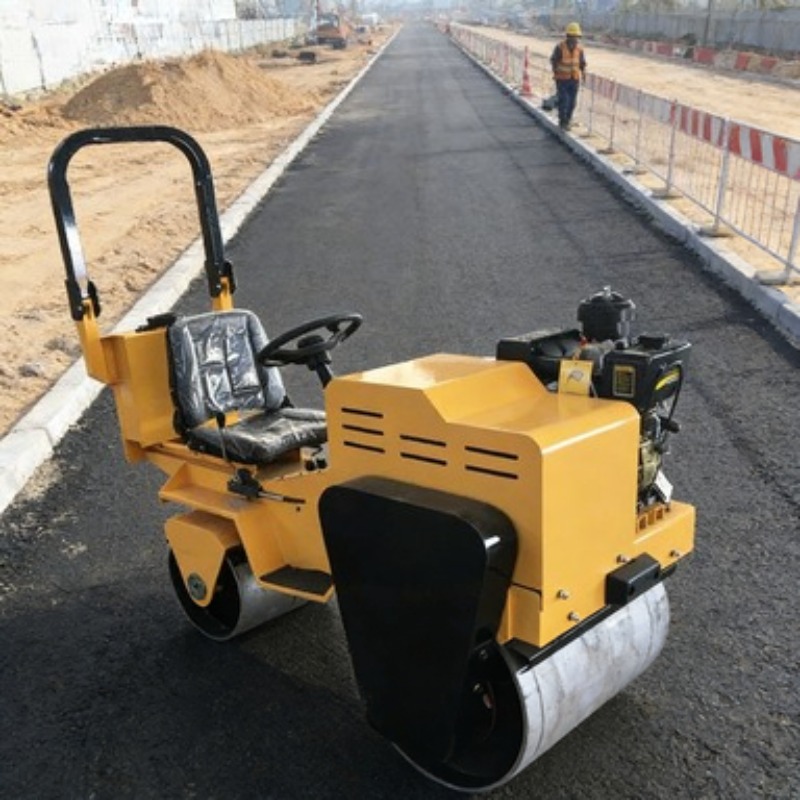 단일 드럼 로드롤러 진동식 다짐기 중장비 토양 아스팔트 - Heavy Equipment Construction 리뷰 및 가격