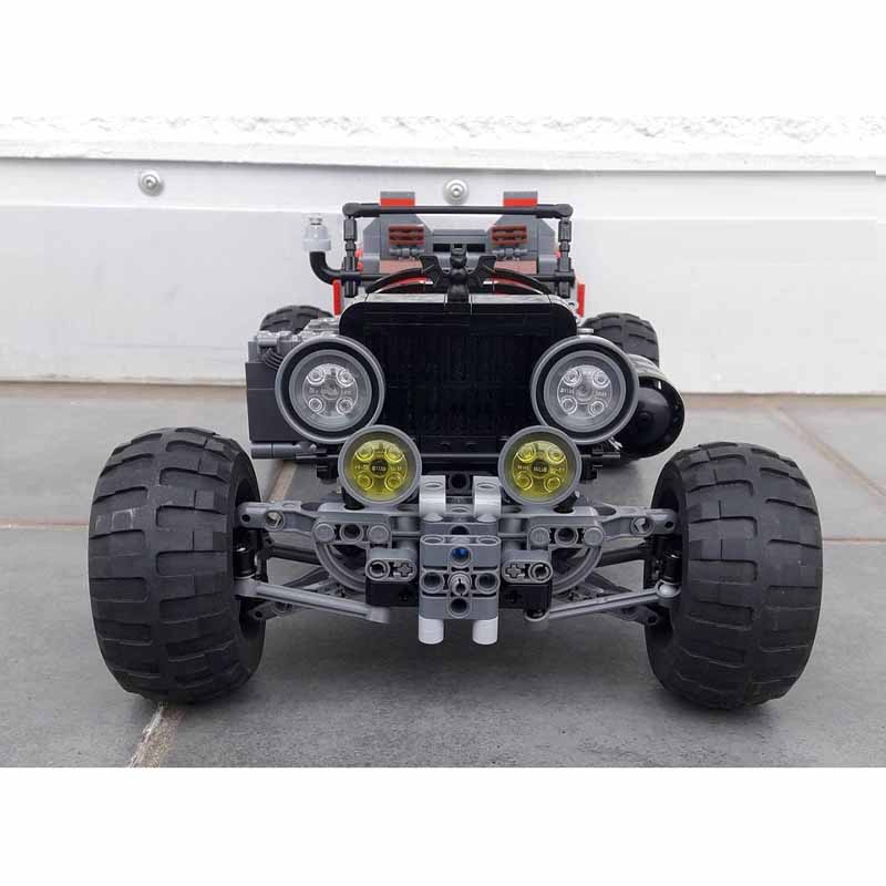 MOC-195356 소년의 레이싱 중장비 4WD RC  - Heavy Equipment Certificate 리뷰 및 가격