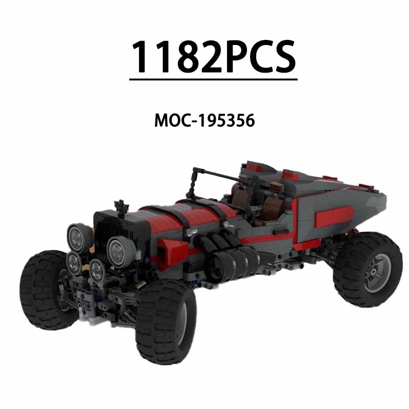 MOC-195356 소년의 레이싱 중장비 4WD RC  - Heavy Equipment Certificate 리뷰 및 가격