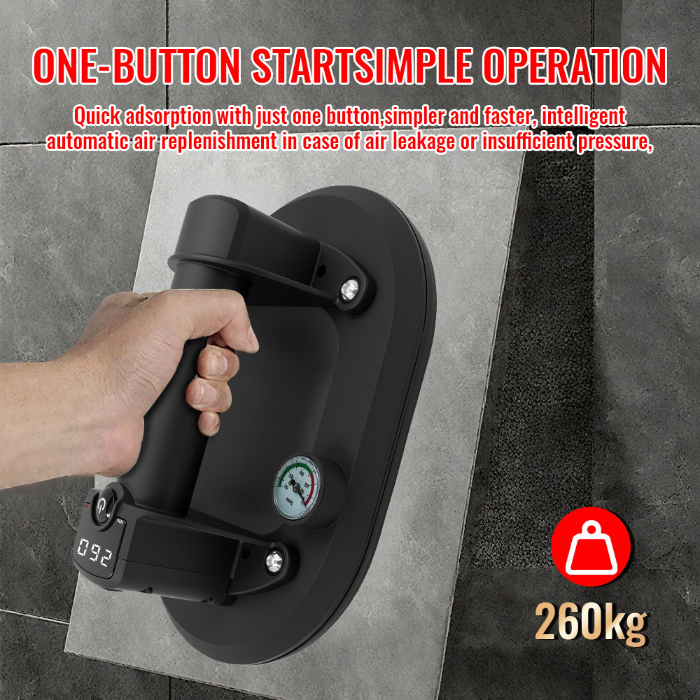 휴대용 지능형 디스플레이 산업용 전기 진공 흡착컵 26 - Vacuum Suction Cup Lifter 리뷰 및 가격