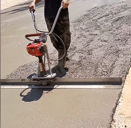 콘크리트 진동 스크리드 레벨러 기계 및 2.44m 진동 - Concrete Vibrator 리뷰 및 가격