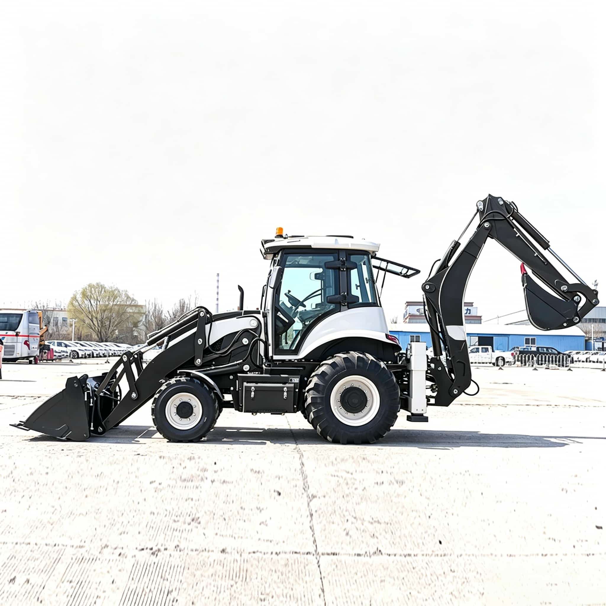 40-30C CE 인증 백호로더 유로 5 배출가스 기준 - Heavy Equipment Construction 리뷰 및 가격