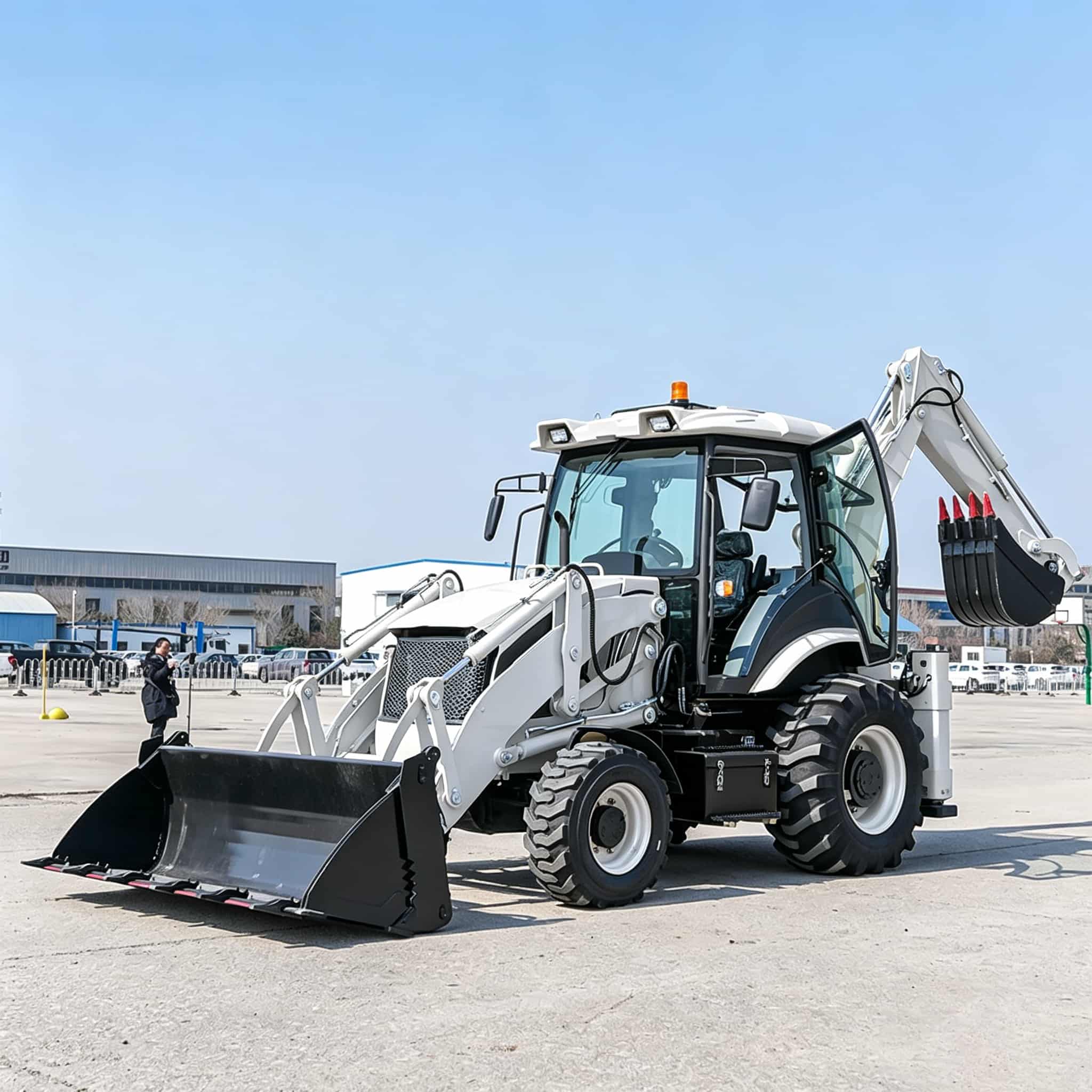 40-30C CE 인증 백호로더 유로 5 배출가스 기준 - Heavy Equipment Construction 리뷰 및 가격