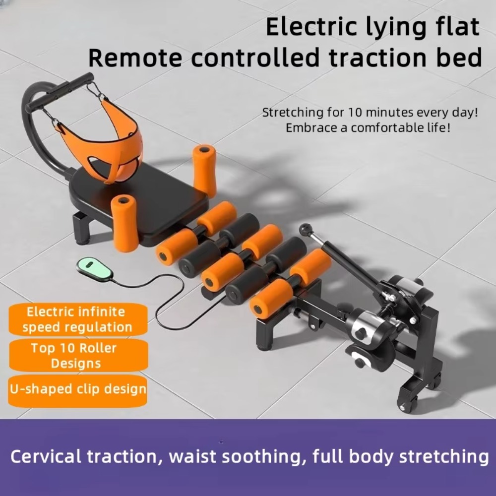 전동 트랙션 스트레칭 머신 목 허리 다리 이완 침대 홈 - Heavy Equipment Electrical 리뷰 및 가격